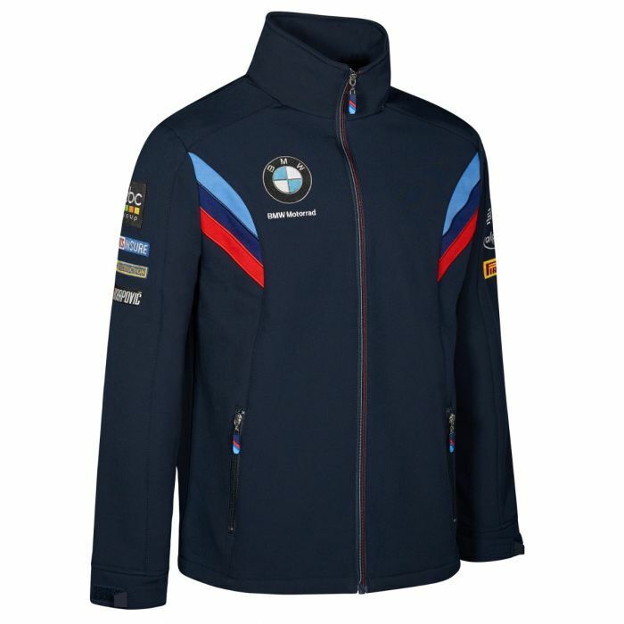 Official BMW Mottorad WSBK Team Soft-Shell Jacket - 19BMW-Sbk-Aj Special Offer