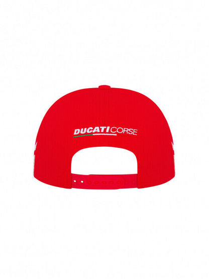 Official Andrea Dovizioso / Ducati Dual 04 Red Baseball Cap - 19 46010