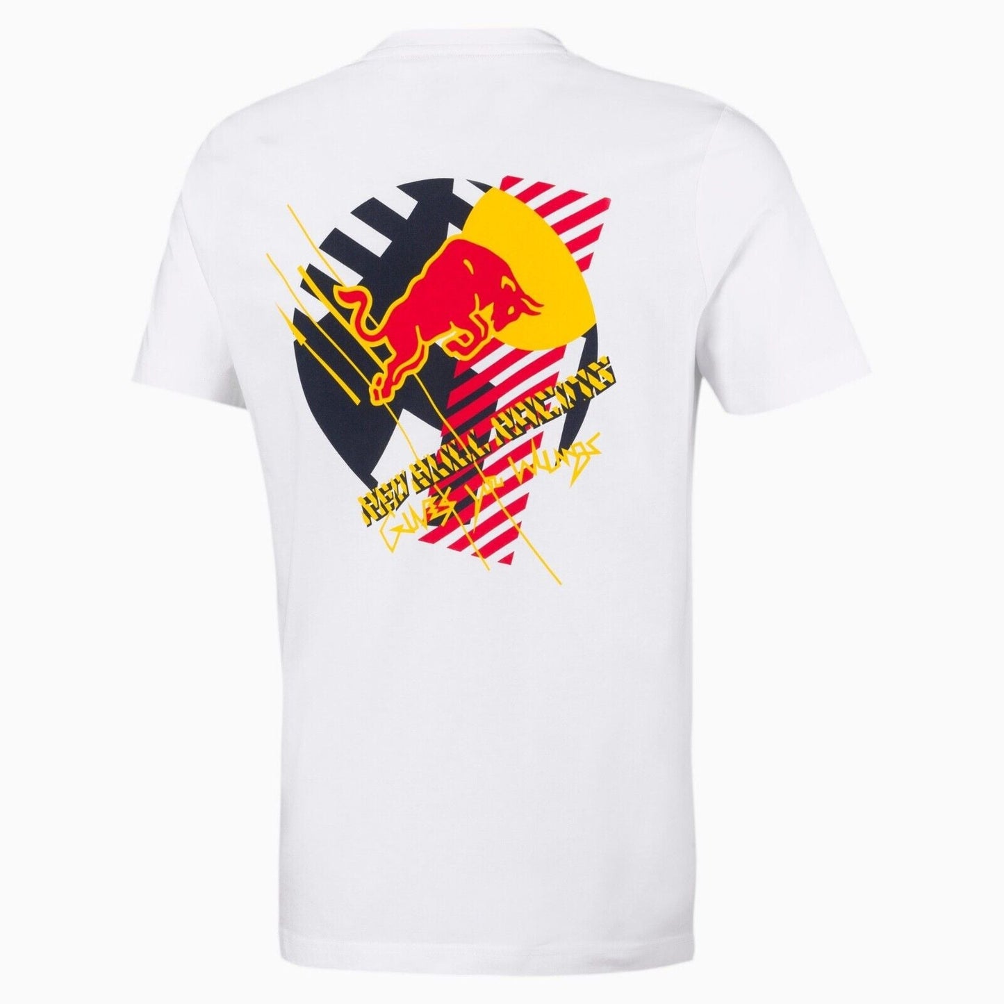 Red Bull Racing F1 Dynamic Bull White T Shirt - 596208 03