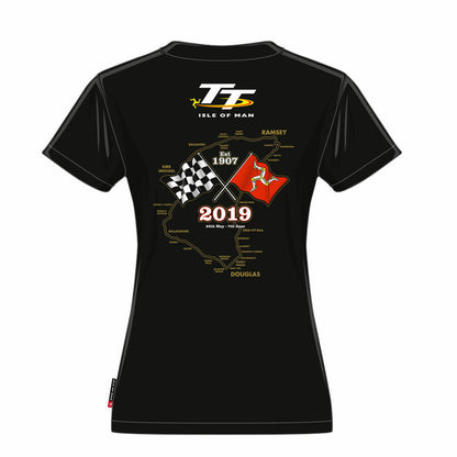 2019 Official Isle Of Man TT Gold Bikes Woman's T'Shirt - 19Lts2