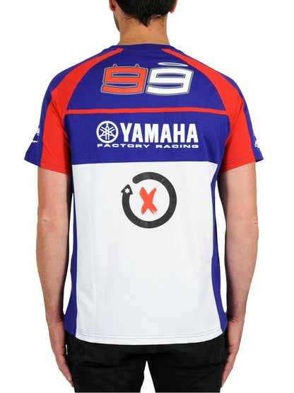 New Official Jorge Lorenzo Dual Yamaha T-Shirt - 15 37001