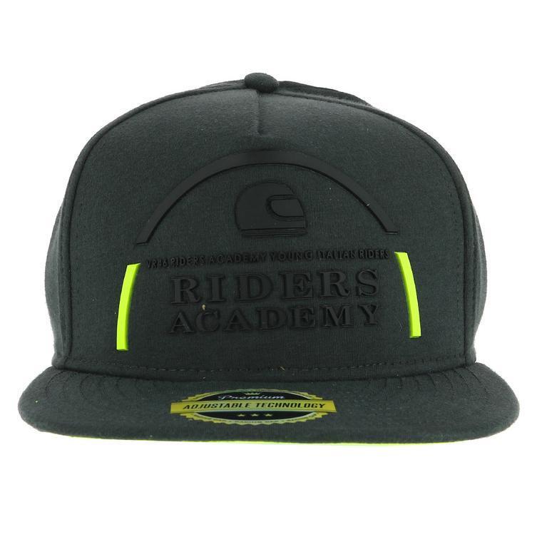 VR46 Official Valentino Rossi Riders Academy Grey Flat Peak Cap - Ramca 292011