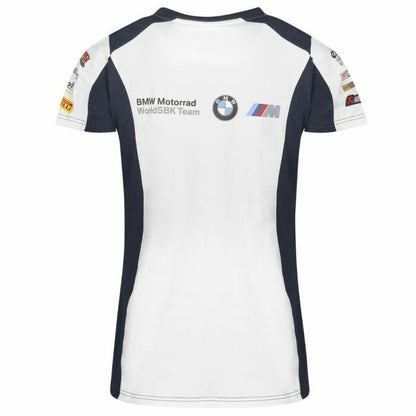 Official BMW Mottorad WSBK Team Woman's T Shirt - 19BMW-Sbk-Lt-White