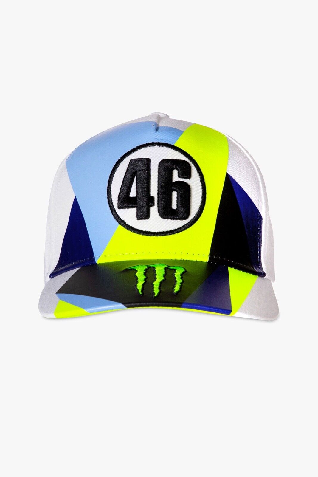 Official Valentino Rossi VR46 Whitevabu Dhabi Cap - Momca 442706