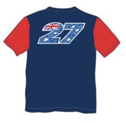 New Official Casey Stoner Ducati Corse Kid's T Shirt - 17 34504