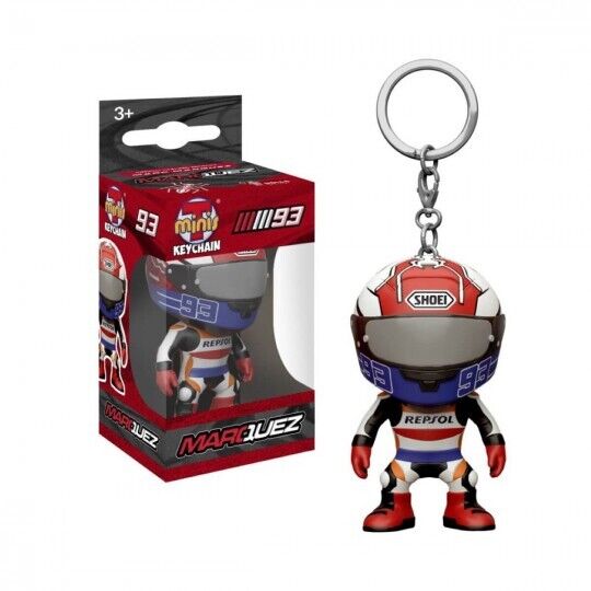 Official Marc Marquez T-Mini's Helmet Keychain - Mm93Krh