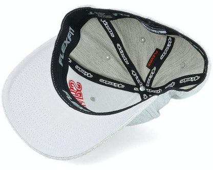 Alpinestar Title Flexifit Grey / Red Baseball Cap - 1230 81060