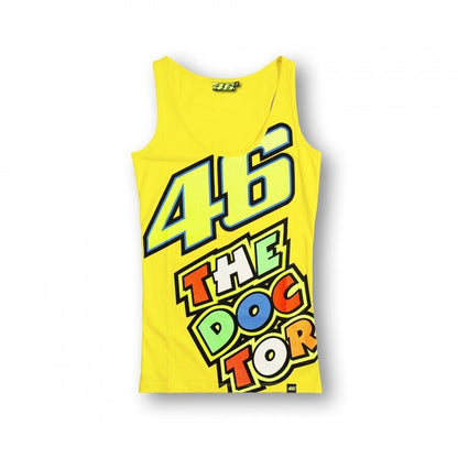 Official Valentino Rossi VR46 The Doctor Woman's Tanktop - Vrwtt 153601