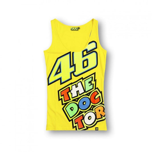 Official Valentino Rossi VR46 The Doctor Woman's Tanktop - Vrwtt 153601