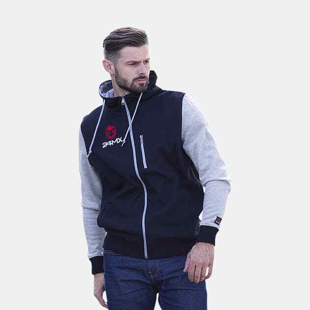 24MX Black & Grey Hoodie - 24MX Hoodie2