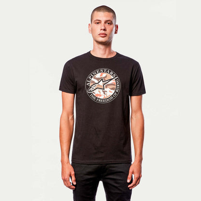 Alpinestars Dot Camo Black T Shirt - 1213-72660-10