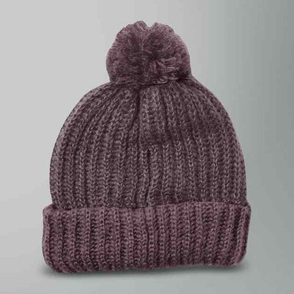 Fox Racing Womans Indio Purple Bobble Beanie - 23528-053-Os