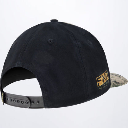 Official FXR Racing Authentic Camo / Black Cap - 221623-7610