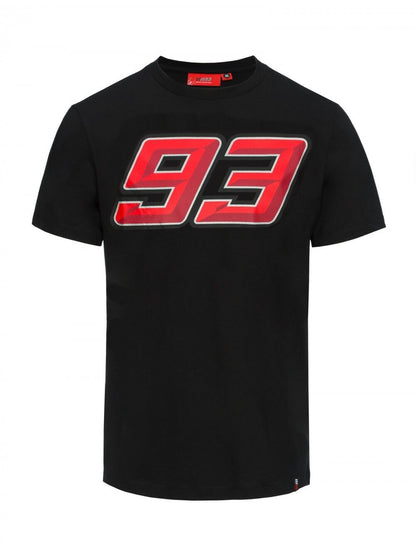 Marc Marquez Official 93 Black T-Shirt - Mmmts 18 33009