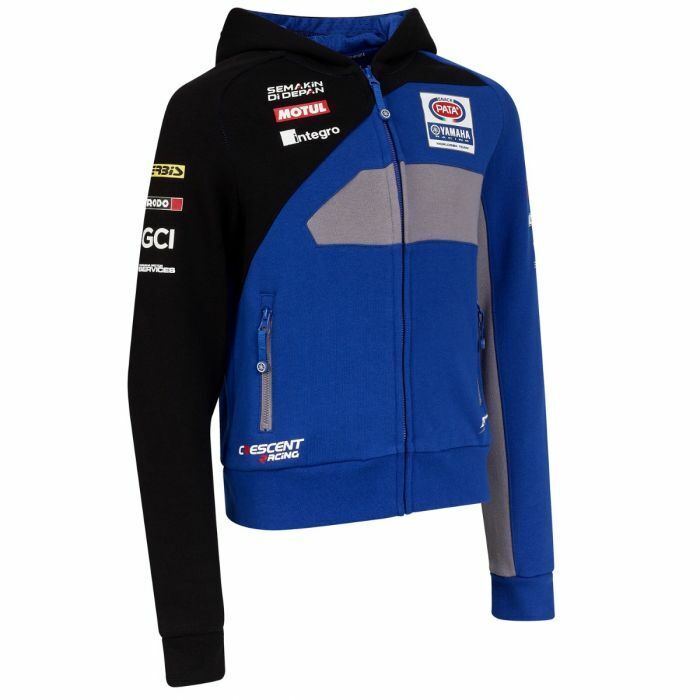 Official Pata Yamaha WSBK Racing Kids Hoodie - 19YamWSBK-Kh