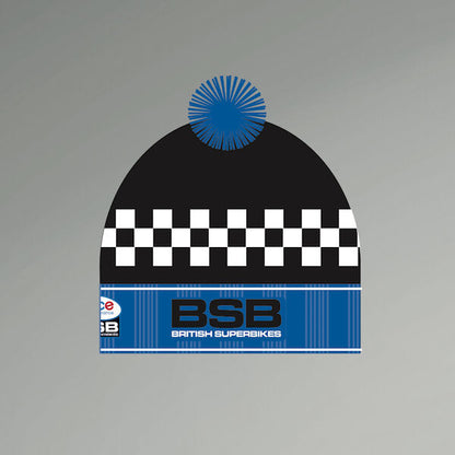 Official British Superbike Pom Pom Beanie - 3 Colours Available