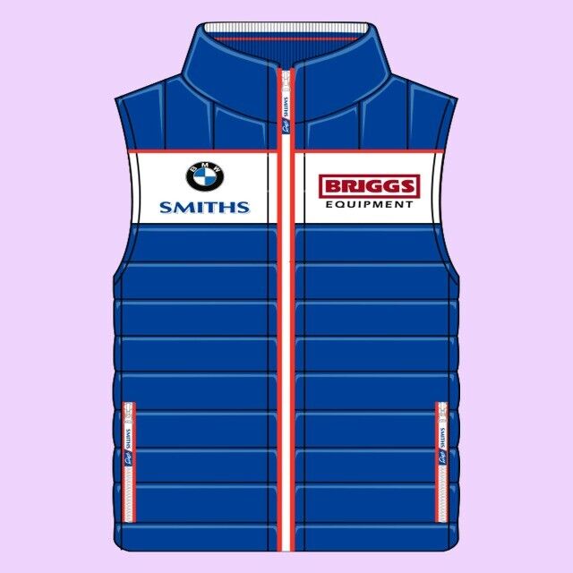 Official Smiths Racing Hickman Team Body Warmer - 19Sr-Abw