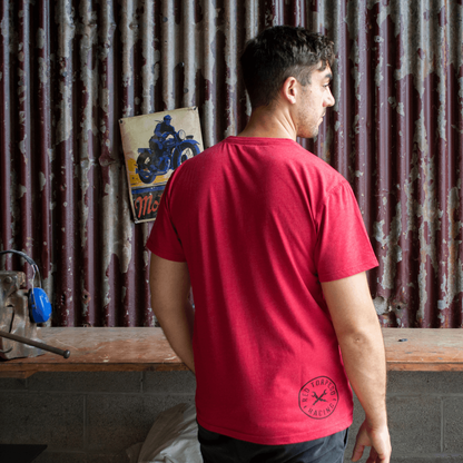 Official Guy Martin Spannerskull Red T-Shirt -