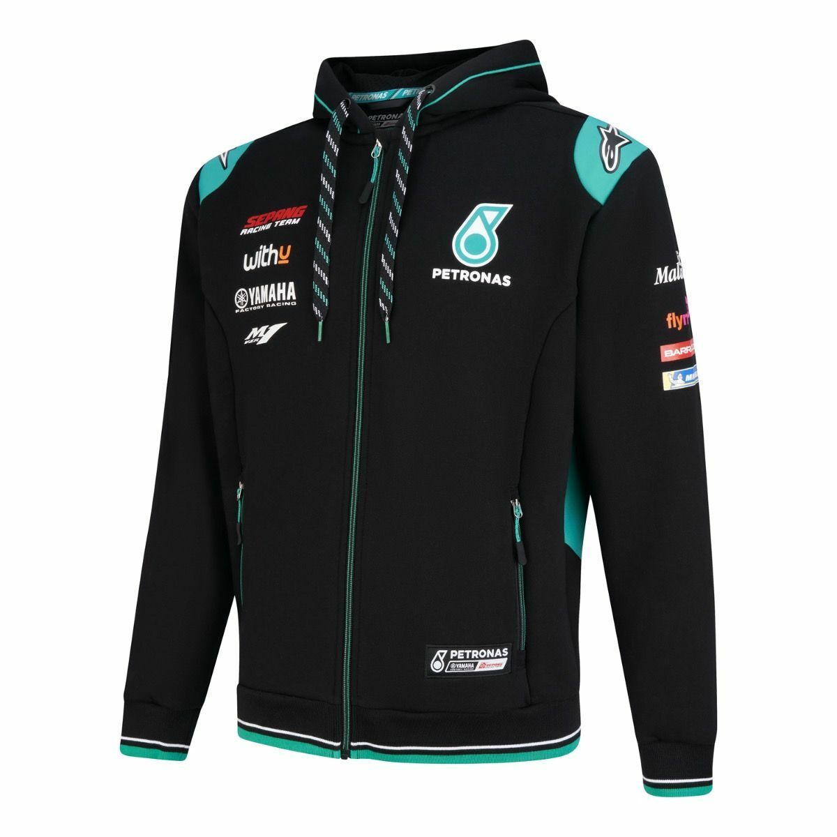 Official Petronas Yamaha Team Hoodie - 20Py Ah Xs Special Offer