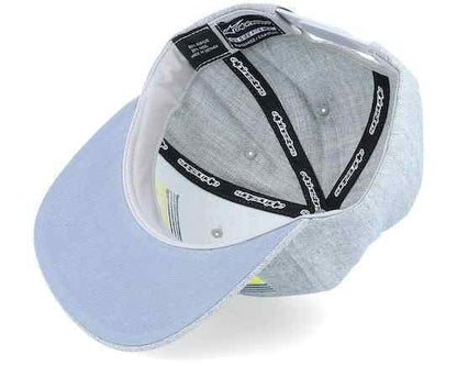 Alpinestar Bumper Flat Peak Grey Baseball Cap - 1210 81110