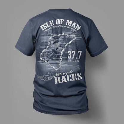 Isle Of Man Union Mill's Printed T Shirt