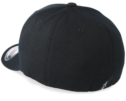Alpinestar Heritage Blaze Hat Flexifit Black Baseball Cap - 1019-81112
