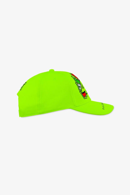 Official Valentino Rossi VR46 Kids Flo Yellow Doctor Cap - Vrkca 431628