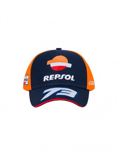 Official Alex Marquez 73 Dual Repsol Honda Baseball Cap - 20 48506