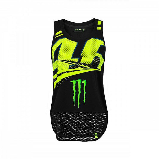 Official Valentino Rossi VR46 Monster Vest Black Womans - Mowtt316504