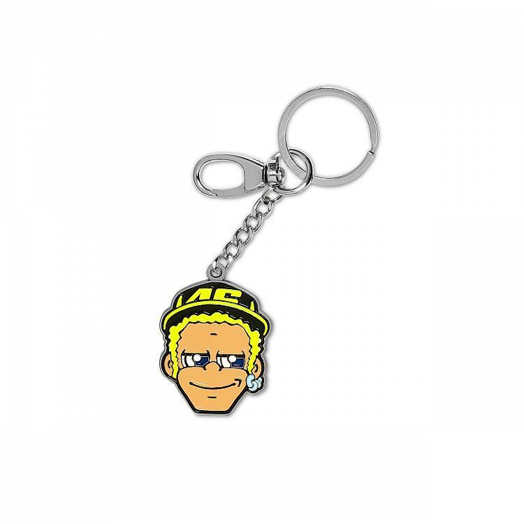 New Official VR46 Dottorino Metal Keyring - Vrukh 311203
