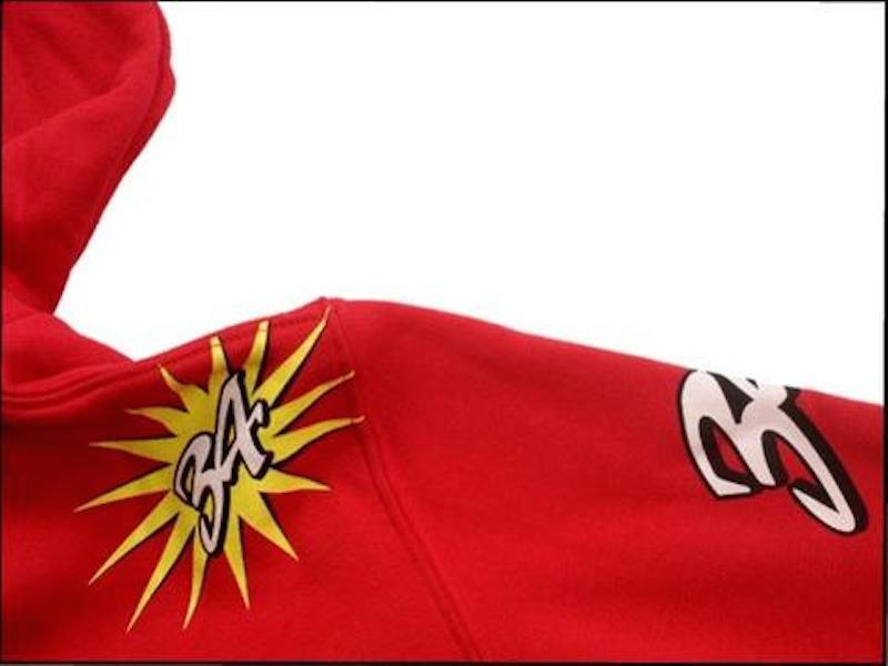 New Official Kevin Schwantz Red Zip Up Hoodie