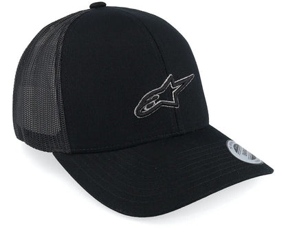 Alpinestar Black Find Trucker Cap - 1213-81008