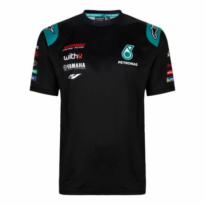 Official Petronas Yamaha Team All Over Print T Shirt - 20Py Aopt
