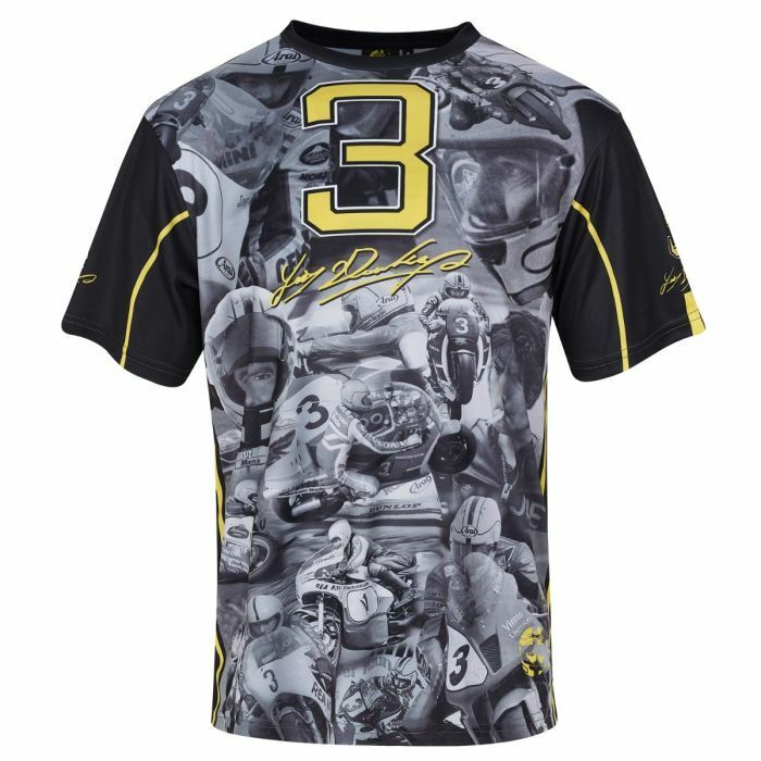 Official Joey Dunlop All Over Print T'Shirt - 19Jd-Aopt