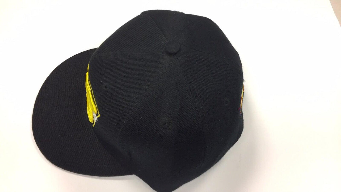 Official Cal Crutchlow 35 Flat Peak Ajustable Black Cap - 696 04