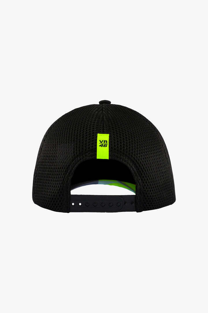 VR46 Valentino Rossi Official Sun & Moon Truckers Cap - Vrmca 422604
