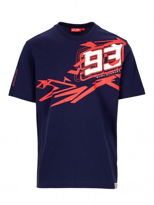 Marc Marquez #93 Graphic Blue T-Shirt - 22 33007