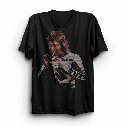 Barry Sheene Coloured Fag 1 T Shirt - 19Hl-601