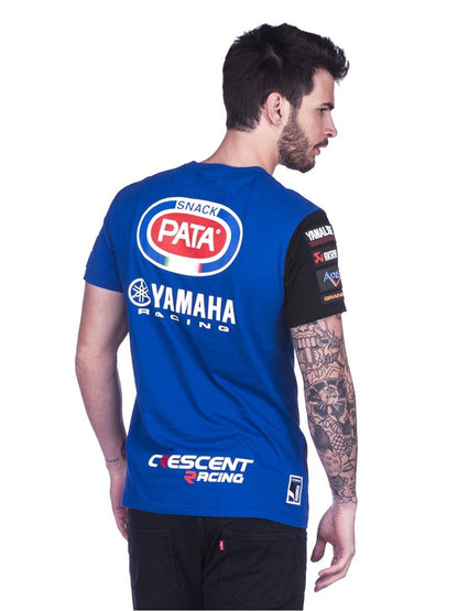 Official Cresent Pata Yamaha Racing Team T Shirt - 17 37021
