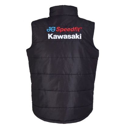 Official JG Speedfit Kawasaki Team Bodywarmer - 18JGk-Bw