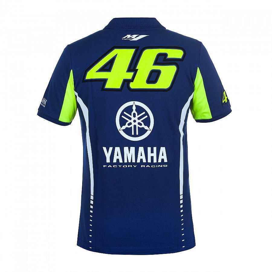 VR46 Official Valentino Rossi Yamaha Mans Polo - Ydmpo 272209