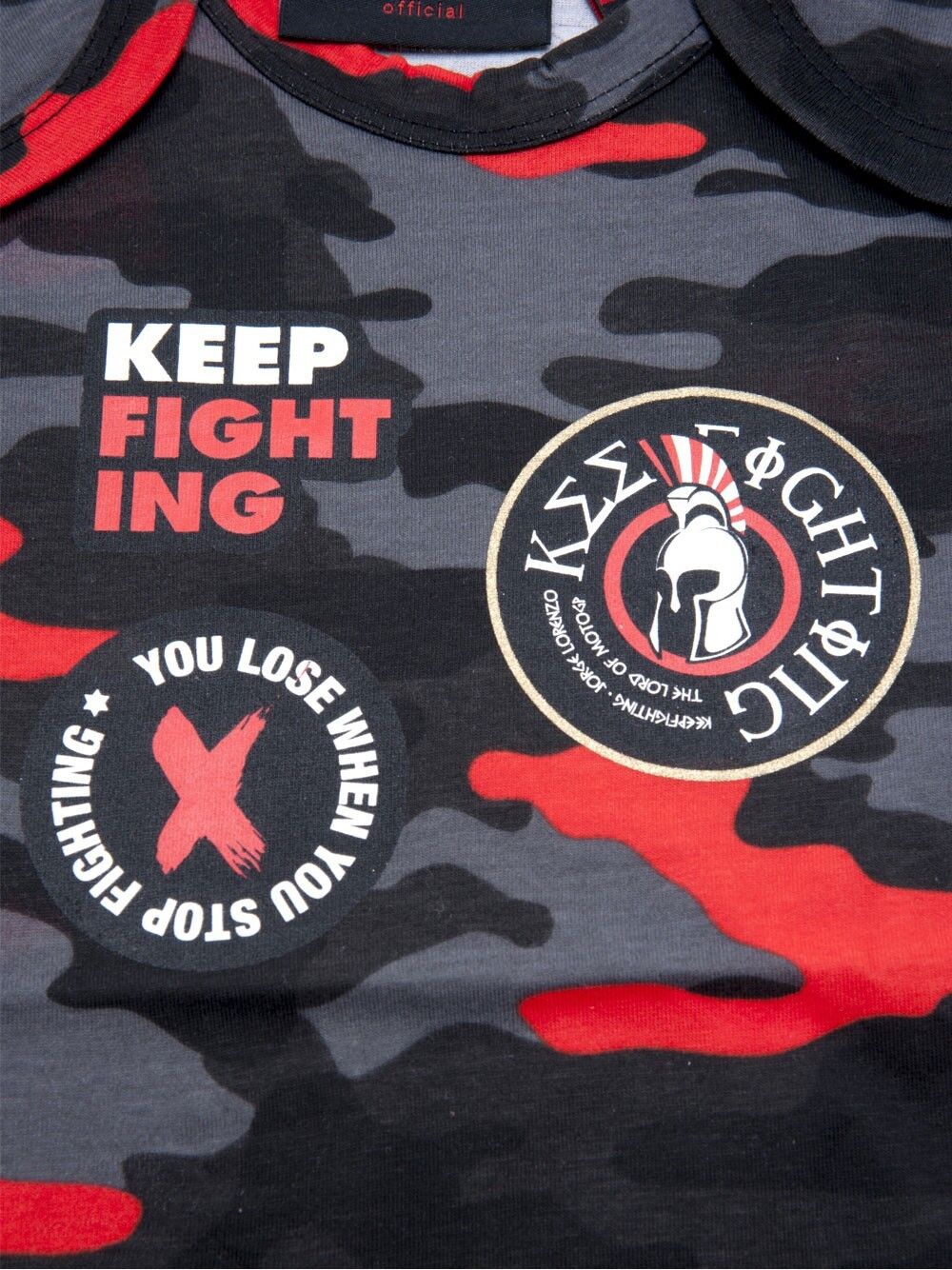 Official Jorge Lorenzo Camo Baby Romper - 17 81202