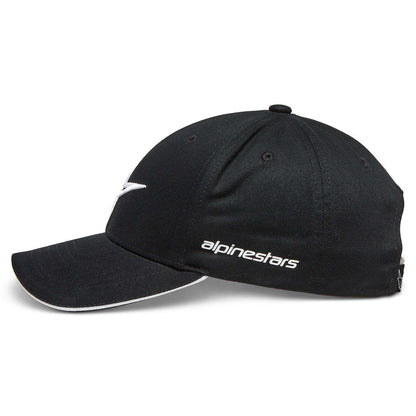 Alpinestar Rostrum Black/White Baseball Cap - 1232 8100010 20