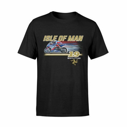 Isle Of Man Road Races 2019 Printed T Shirt - 19Iom-657At