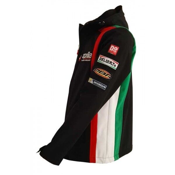 Official Gresini Aprilia Moto Gp Team Zip Up Hooded Jacket - A1Ssxx17Re1
