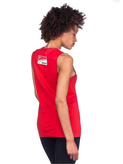 Official Ducati Corse Womans Yoke Tank Top - 17 36010