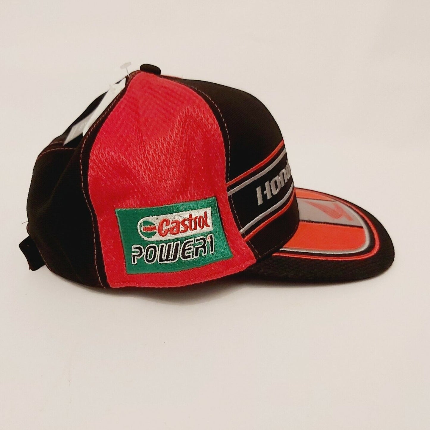Official Honda Racing Flat Peak Baseball Cap - 17Hbsb-Bbc-Fp