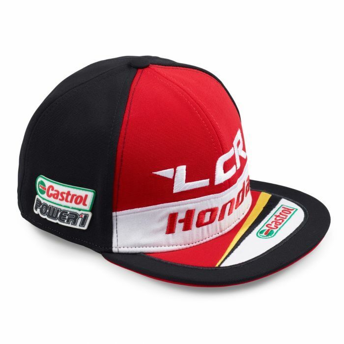 Official LCR Honda Cal Crutchlow Flat Peak Baseball Cap . 18LCRc-Bbc-Fp