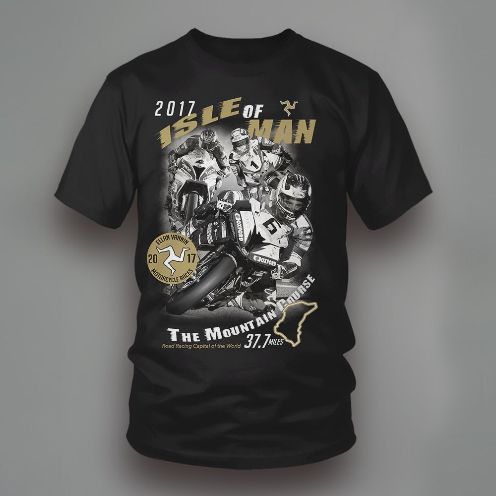 Isle Of Man 2017 Printed T Shirt