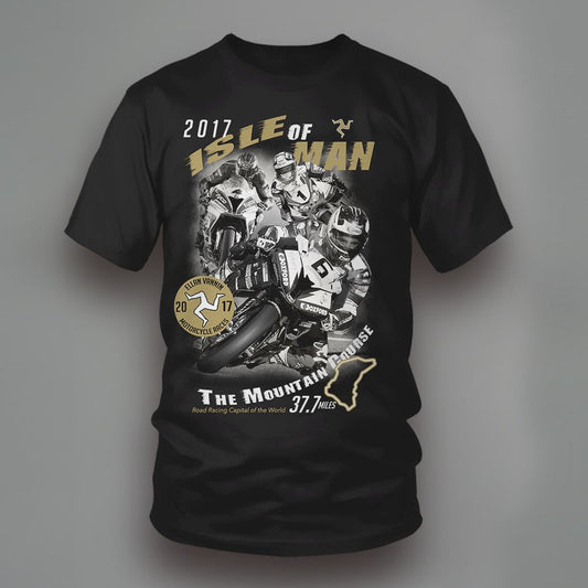 Isle Of Man 2017 Printed T Shirt
